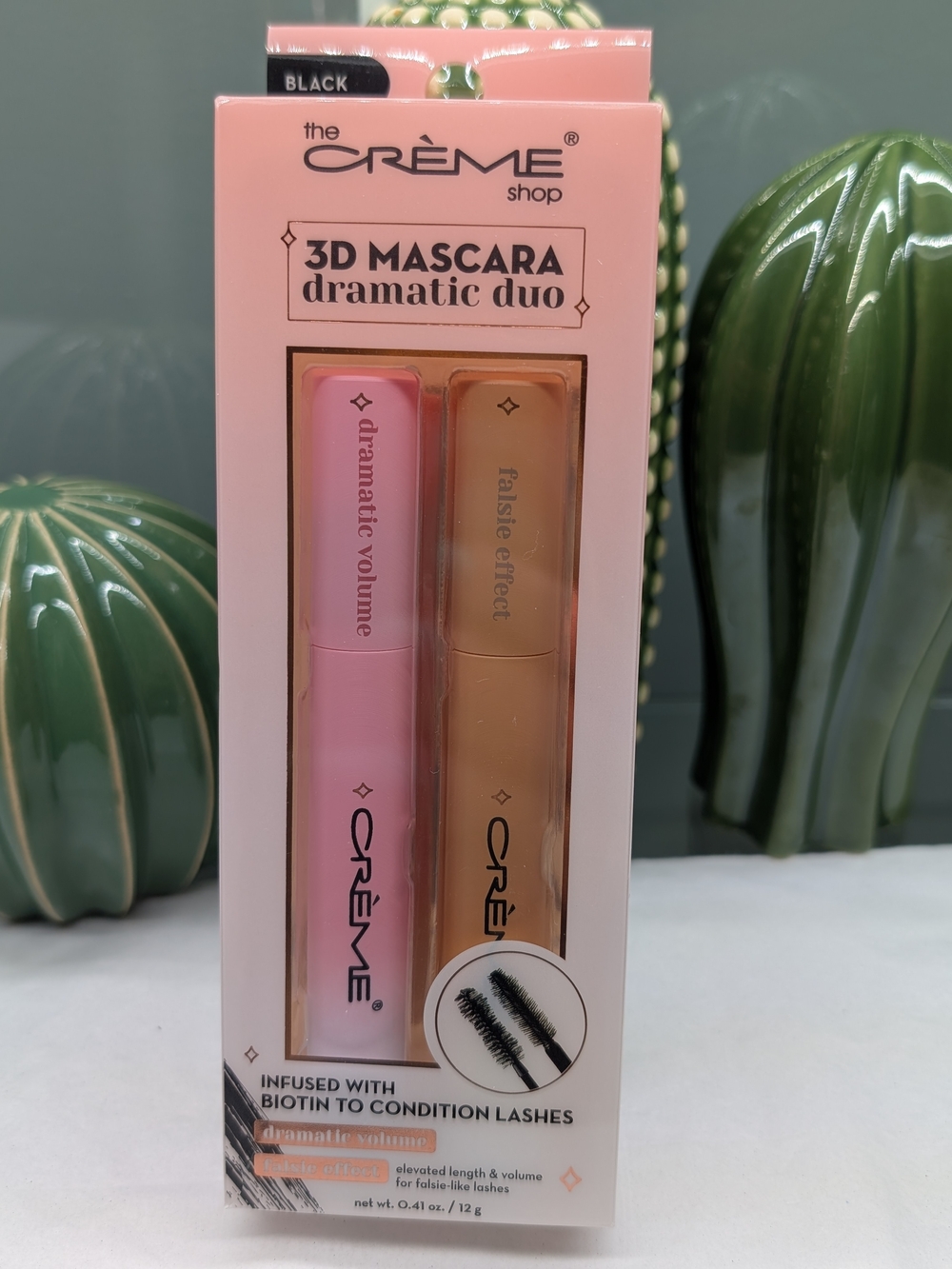 Creme shop 3D Mascara Dramatic Duo - Pink & Gold